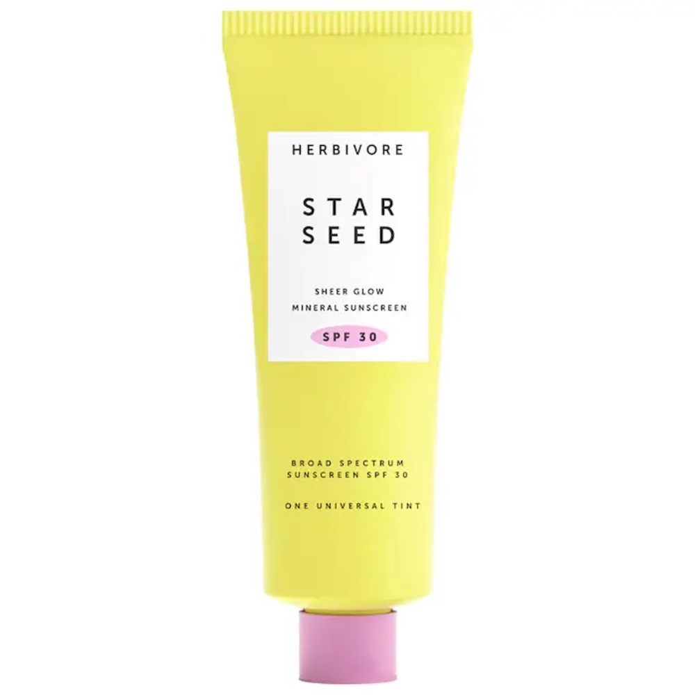 Herbivore Star Seed Silicone-Free 100% Mineral Facial Sunscreen SPF 30 (1.7 oz)